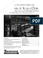 XRP6020 The Tomb of Kara-Duir PDF