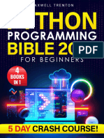 Trenton M. Python Programming Bible for Beginners.(4 in 1)...Crash Course...2024