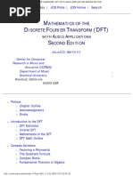 J. O. Smith III - Mathematics of The Discrete Fourier Transform (DFT) With Audio Applications (2nd Ed., 2007)