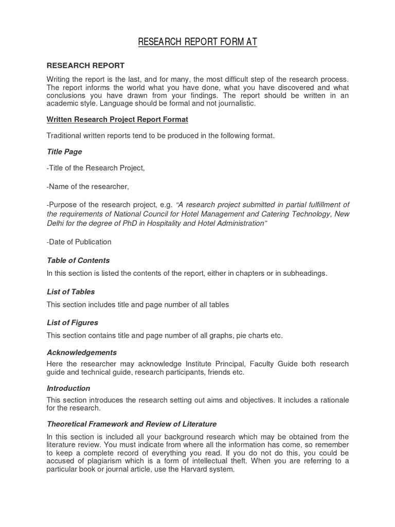 Shady Research Report Guidelines | PDF | Citation | Apa Style