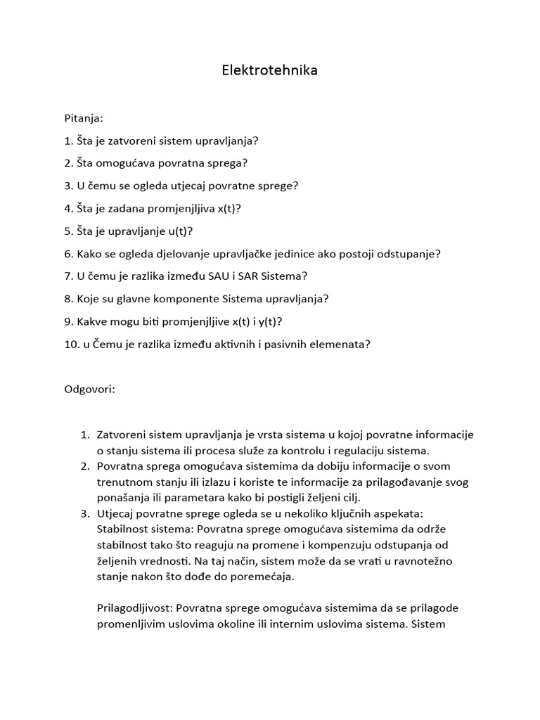 Elektrotehnika | PDF