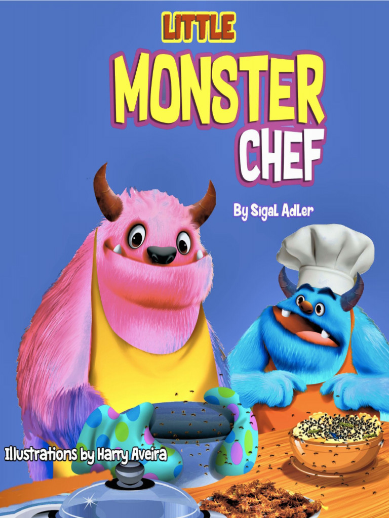 Little monster chef every child is talented bedtime stories children