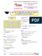 (Htt) -40 Câu Lý Thuyết Đề Số 07 Giải