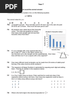 Year 7 Otago Problem Solving Questions | PDF | Home & Garden