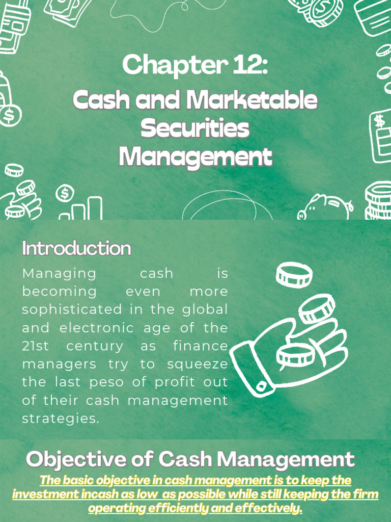 Cash and Marketable Securities Management | PDF | Financial Risk ...