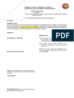 Plantilla para Informes de Microbiologia y Lista de Materiales