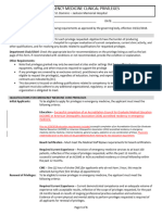 MEC Clinical Privilege Forms