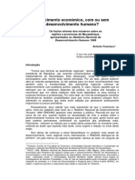 RNDH99.Crescimento Economico Com Ou Sem Desenvolvimento Humano