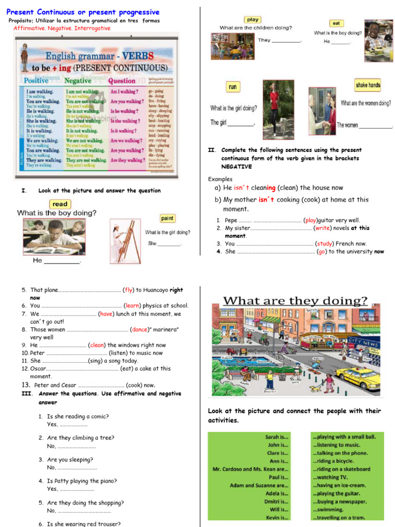Modulo 07 i bimestre 3er a o ingles pdf syntax language mechanics