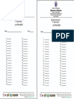 MDAT Answer Sheet IN FABM 2