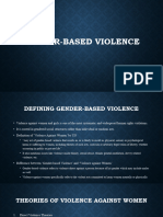 10 - Gender Based Violence