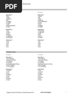 EC - A2 - Tests - Unit 6 Answer Key and Script PDF | PDF
