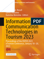 Information and Communication Technologies in Tourism 2023: Berta Ferrer-Rosell David Massimo Katerina Berezina Editors