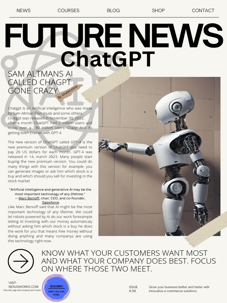 ChatGPT-4: Revolutionizing AI Use | PDF | Artificial Intelligence ...