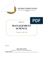 Computer-Solutions in Management Science