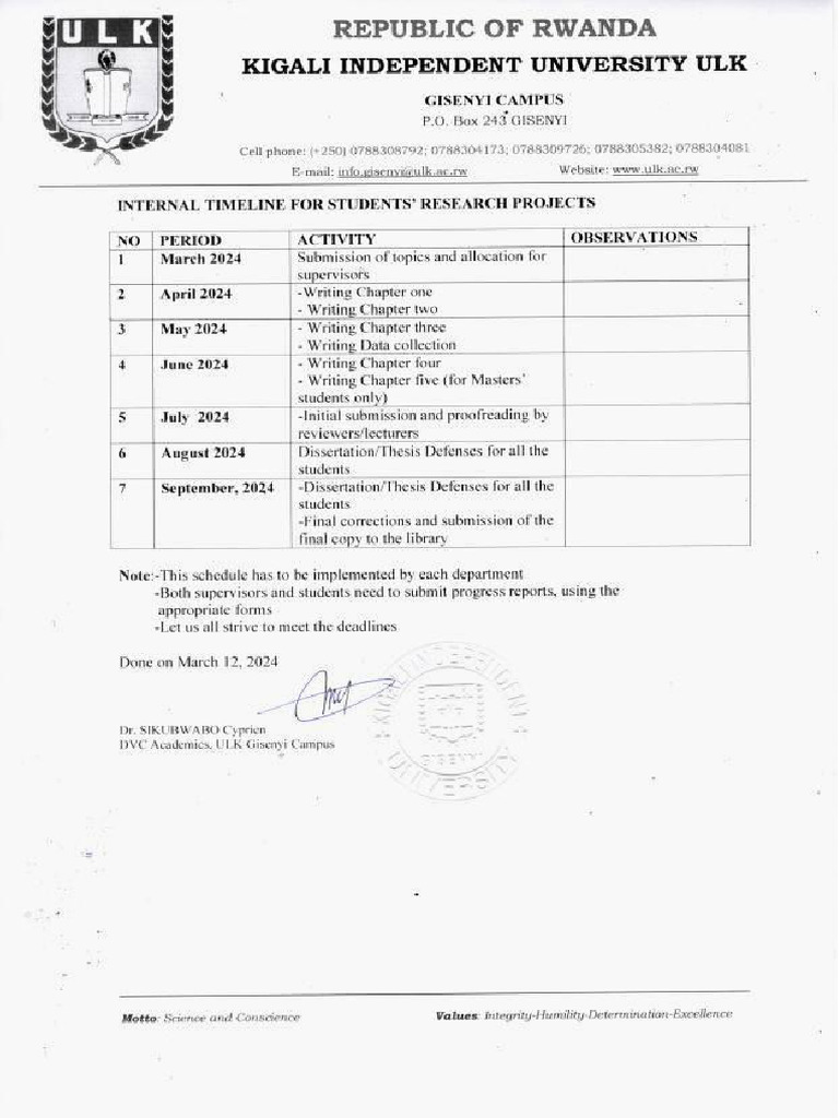 School Related Activities Examples