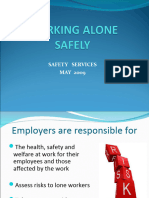 Safety Services MAY 2009