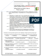 LS1 Fil. Worksheets-JHS (Mga Salitang Hudyat NG Simula, Gitna at Wakas NG Akda)