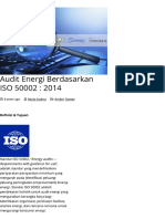 Audit Energi Berdasarkan ISO 50002 - 2014 - Indonesia Environment & Energy Center