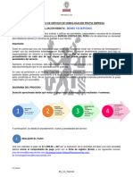 Proceso de Servicio de Homologacion Propia Empresa - Perfil Empresarial (Sin Visita)