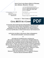 Volume 1 Civil RICO Act Complaint