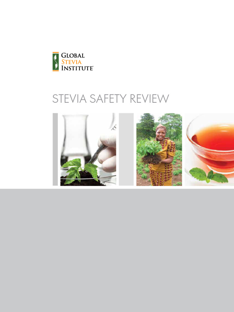 Stevia Safety Review PDF Sugar Substitute Dieting