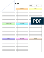 CloudsCraftPH Aesthetic Minimal Daily Weekly Planner Tracker Printable-Digital