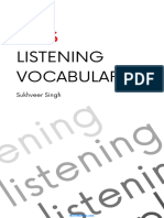 IELTS Listening Vocabulary