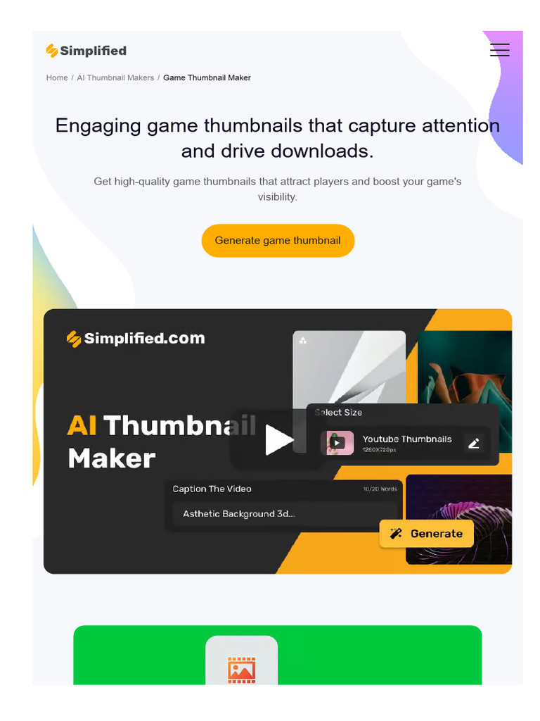 Amplify your thumbnails with ai thumbnail game maker pdf you tube