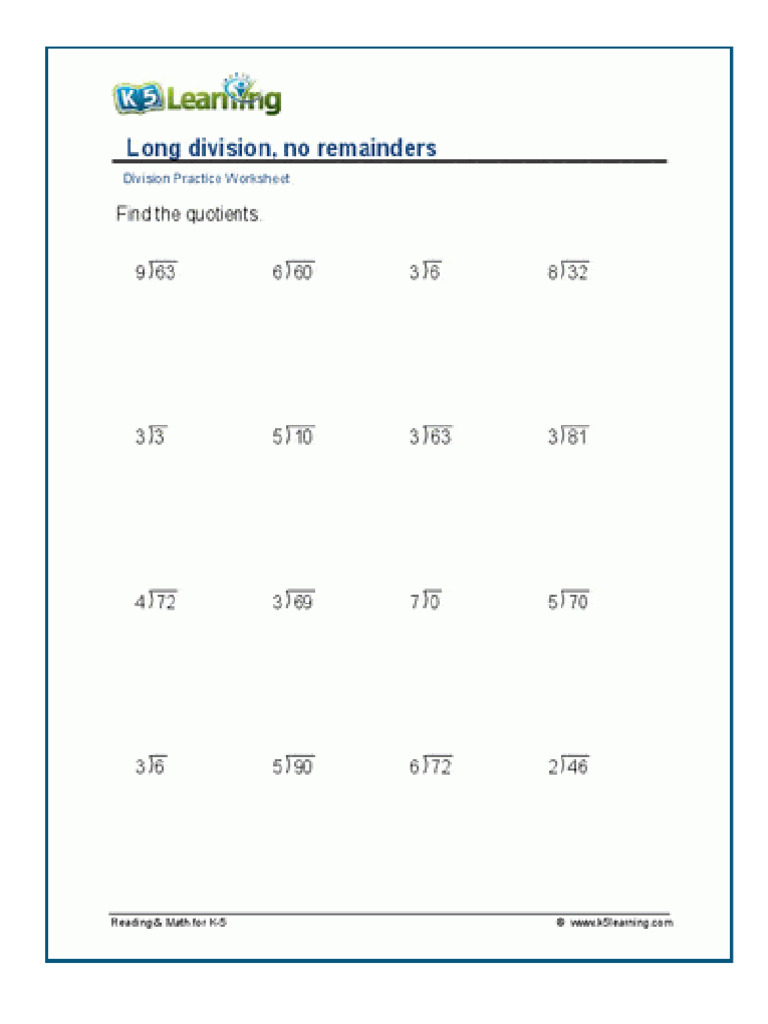 Numeracy Worksheet | PDF