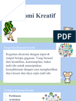 Elearning S2 Ekonomi Kreatif