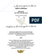 Regole di vita musicale di Robert Schumann