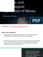Applications of Waves - Mini Research Slidedeck 10F