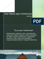 Viac Hlasný Spev Horehronia