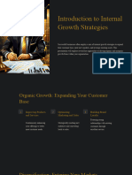 Internal Growth Strategies