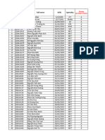 Checklist Lecture, Tutor, Practical Class - Academic Year 23-24