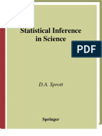Statistical Inference in Science[1]
