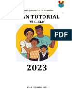 Plan de Tutoria Vi Ciclo 2023