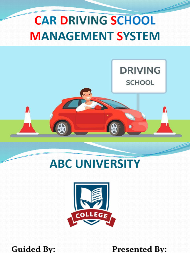 Car Driving School MGMT JSP | PDF | Use Case | World Wide Web