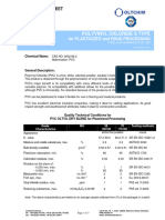 PVC - Food & Pharmaceutical Use