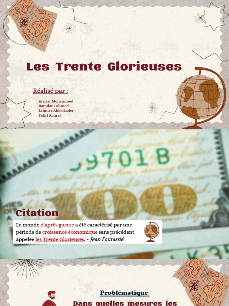 Les Trente Glorieuses : Croissance et Limites | PDF | Communisme ...