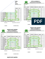 Kartu SPP Santri Mdta 2022