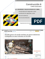 Tema 05 SEGURIDAD Y SALUD EN PROYECTOS Y OBRAS 2024