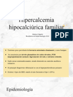Hipercalcemia hipocalciúrica familiar