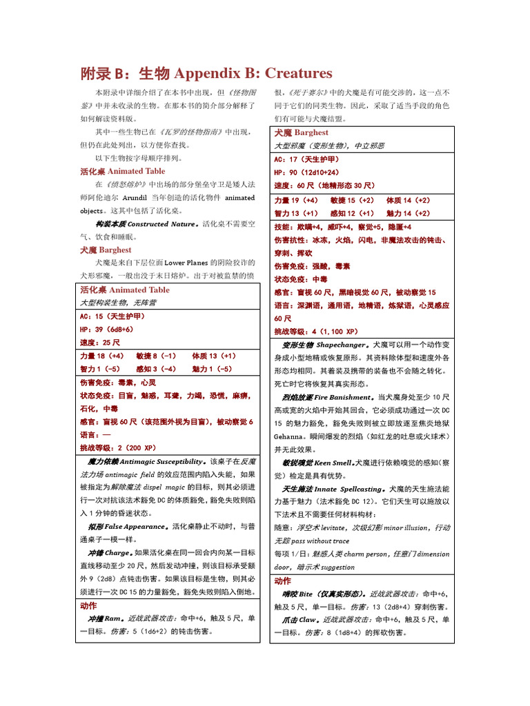 附录B：生物 | PDF