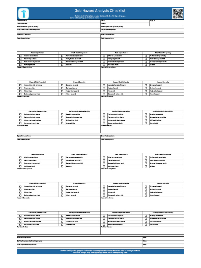 29 Job Hazard Analysis Pdf