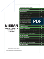 Manual Nissan Tsuru SERIE B13 Con OBD