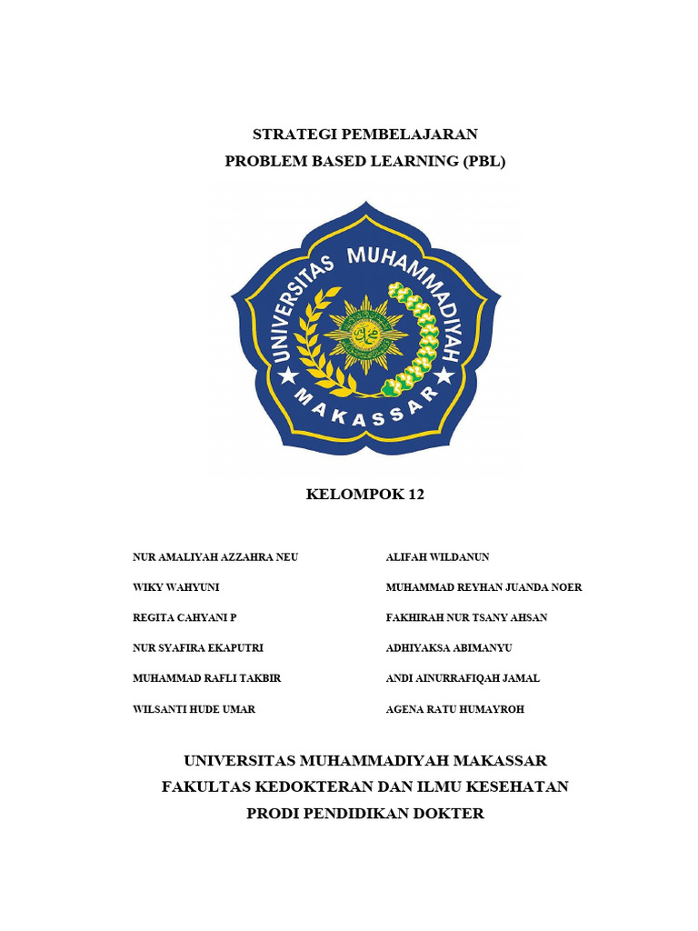 Penerapan Problem Based Learning di Kedokteran | PDF | Karier ...