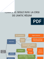 TEMA 1 - El Segle XVIII - La Crisi de Lantic Règim