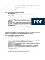 Experiment 7 ANALYSIS OF ALCOHOLS AND PHENOLS